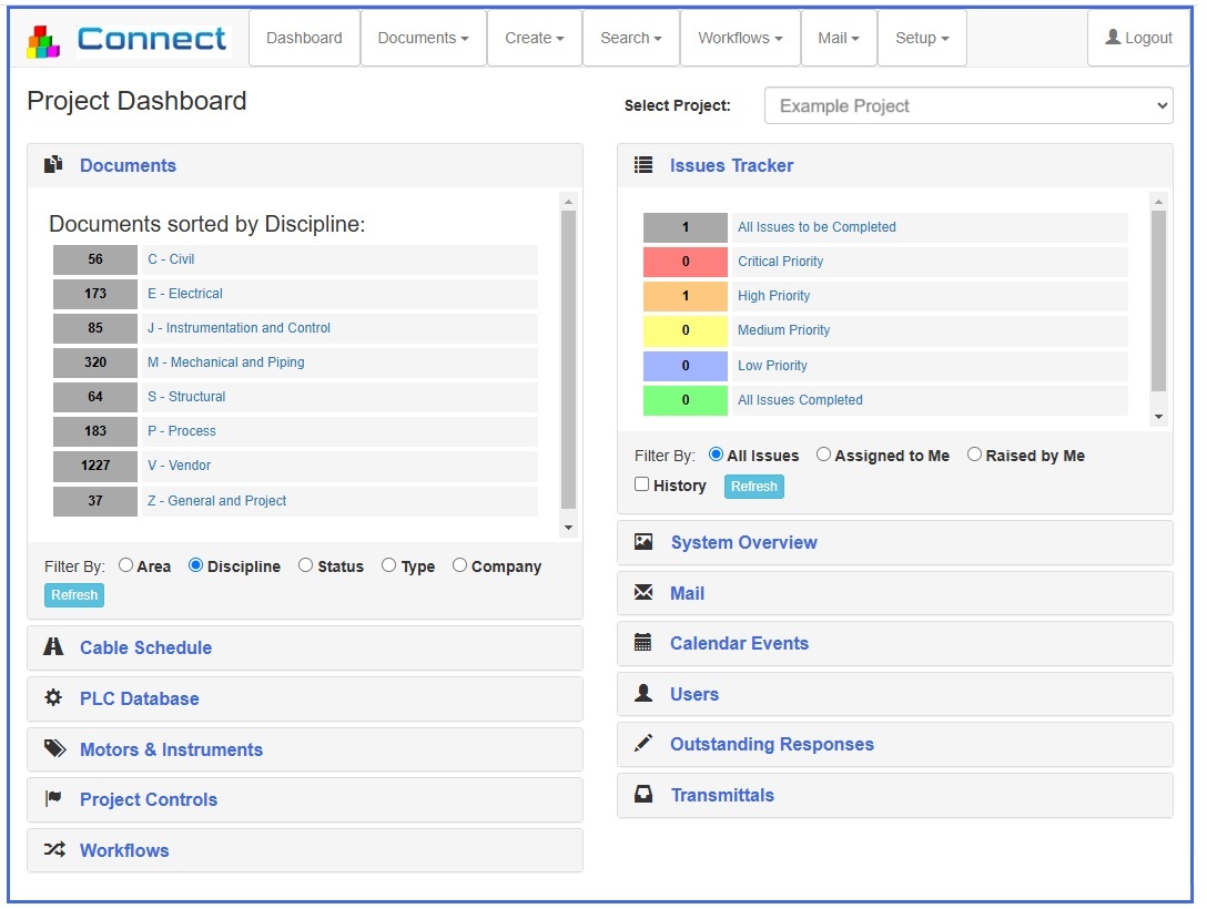 Database Dashboard